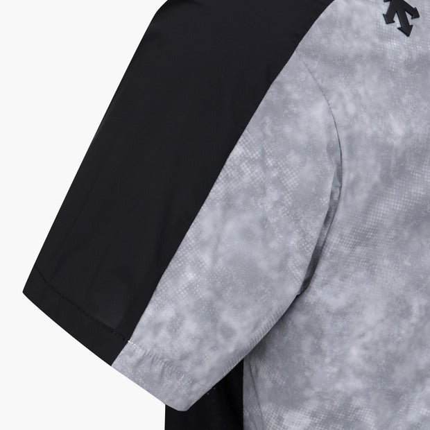 DESCENTE GOLF Men's ACMT Short-sleeved See-through Jumper