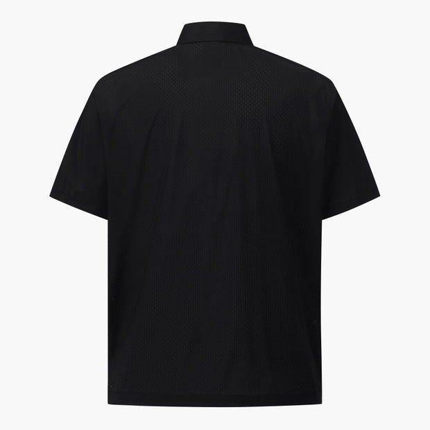 DESCENTE GOLF Men's ACMT Short-sleeved See-through Jumper