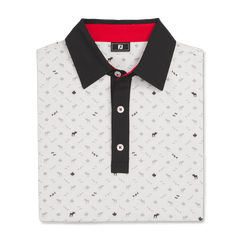 FootJoy MEN'S Canada Print Lisle Self Collar