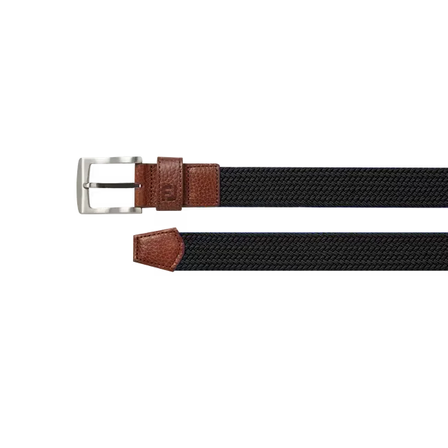 FOOTJOY BRAIDED BELT Black