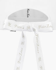 FAIRLIAR WOMEN LOGO-EMBROIDERED RIBBON CAP