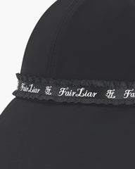 FAIRLIAR WOMEN FRILL DETAILED BUCKET HAT