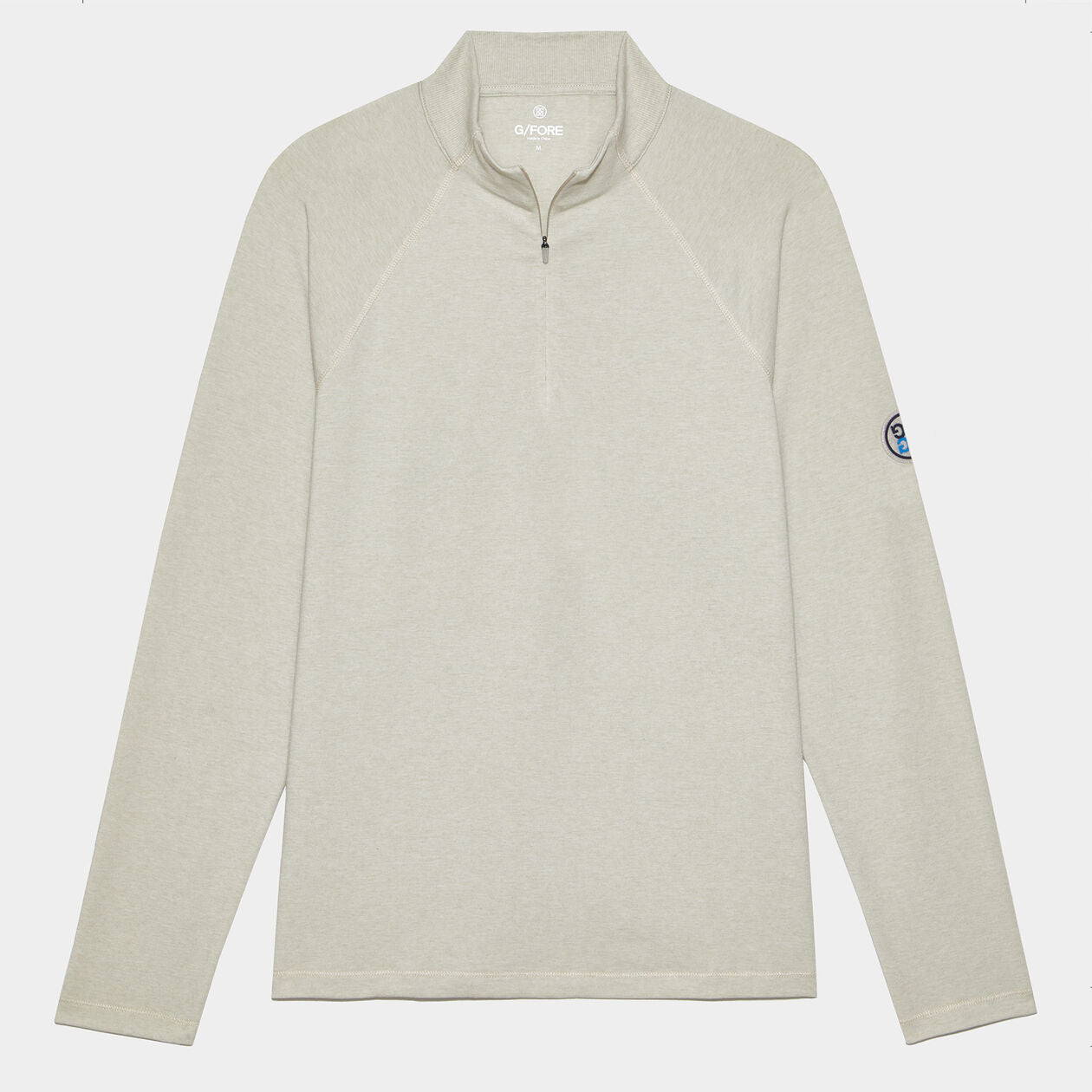 G/FORE 23SS MEN M?LANGE LUXE QUARTER ZIP MID LAYER