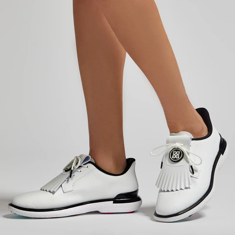 G/FORE Women's Gallivan2r TPU Debossed Heart G's Kiltie Golf Shoes