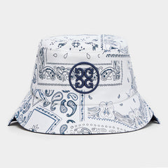 G/FORE WOMEN ASYMMETRICAL BORO COTTON TWILL BUCKET HAT ONE SIZE