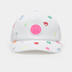 G/FORE Women Embroidered Icon Stretch Twill Hat