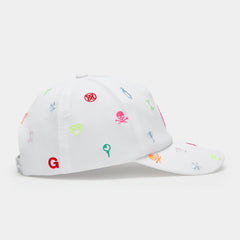 G/FORE Women Embroidered Icon Stretch Twill Hat