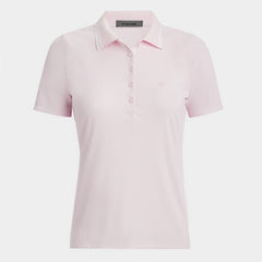 G/FORE WOMEN'S CONTRAST COLLAR RIBBED TECH NYLON POLO