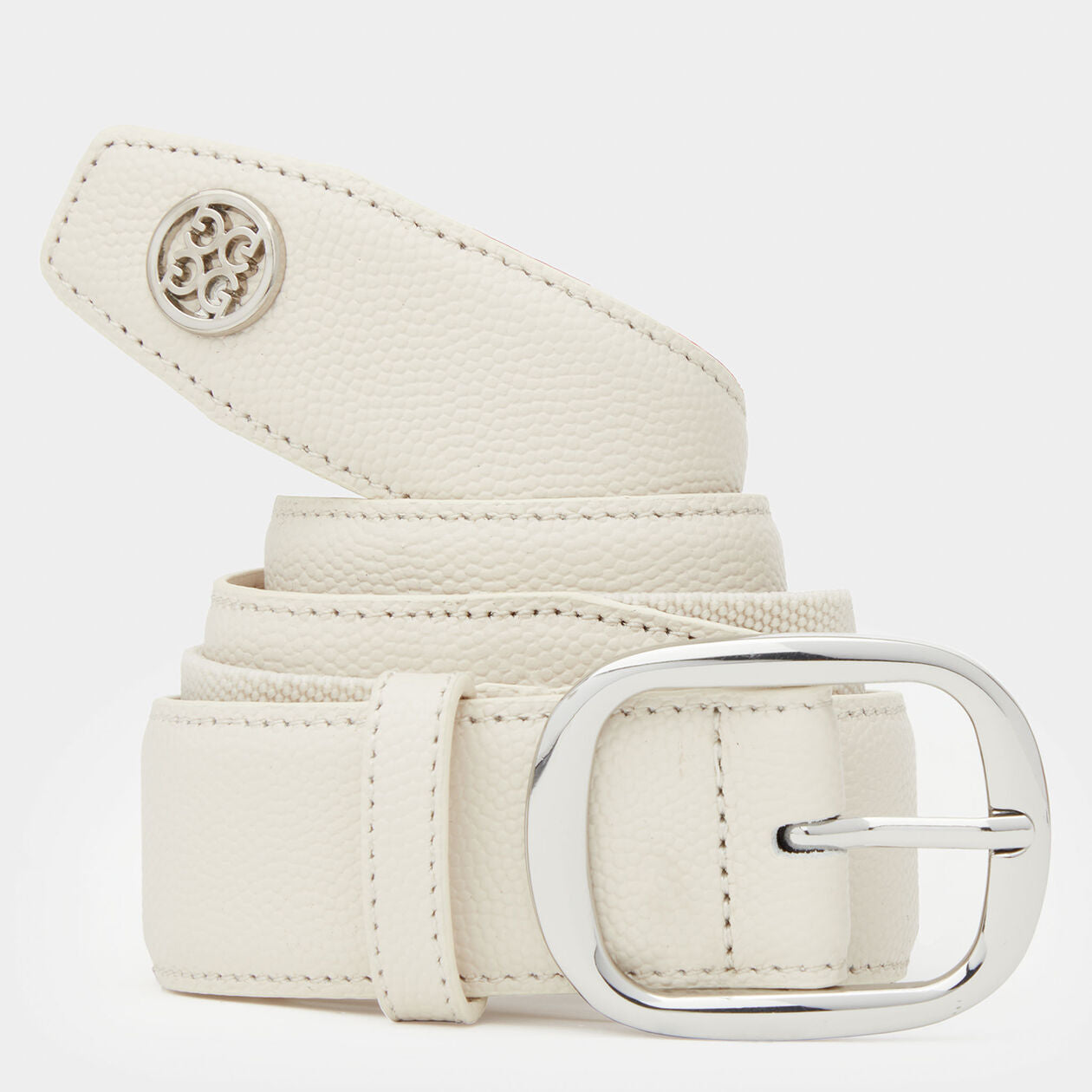 G/FORE MEN CIRCLE G'S WEBBED BELT Stone