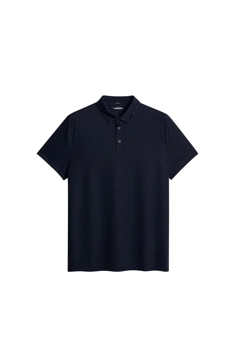 J.Lindeberg Men Bison Jacquard Polo