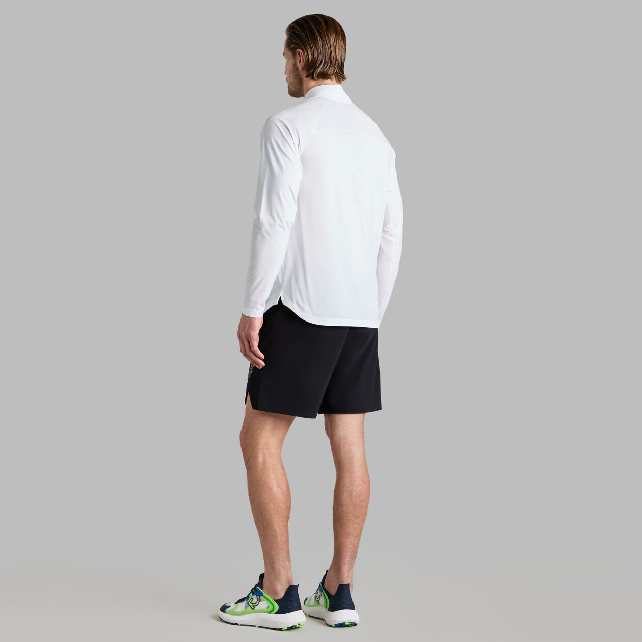 G/FORE Men Tech Mélange Raglan Quarter Zip Pullover