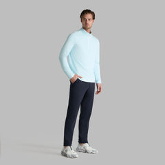 G/FORE Men Brushed Back Tech Quarter Zip