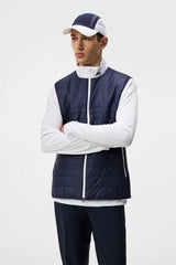 J.LINDEBERG MEN MARTINO QUILT HYBRID VEST