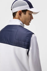 J.LINDEBERG MEN MARTINO QUILT HYBRID VEST