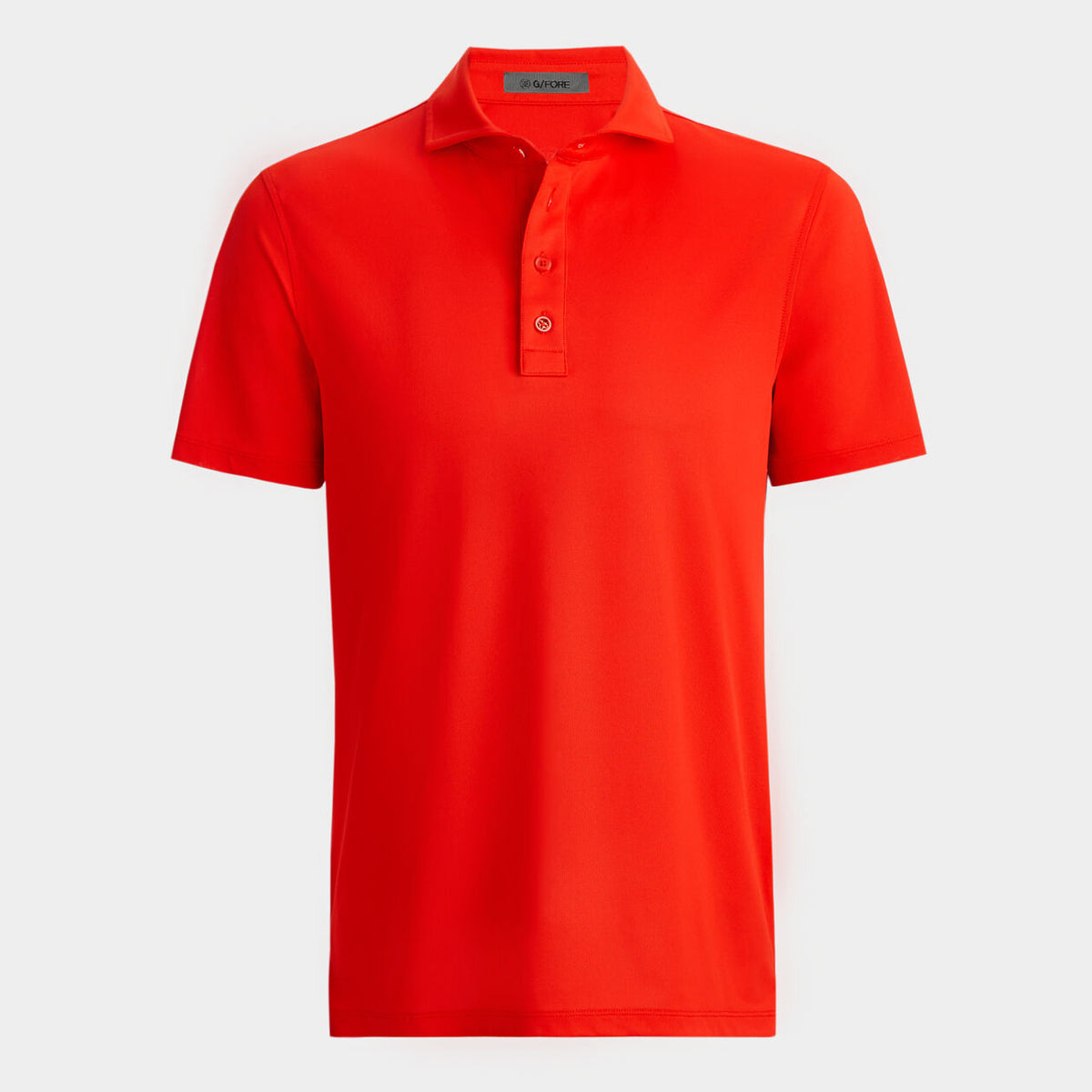 G/FORE MEN RIB GUSSET TECH PIQUÉ MODERN SPREAD COLLAR POLO