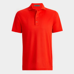 G/FORE MEN RIB GUSSET TECH PIQUÉ MODERN SPREAD COLLAR POLO