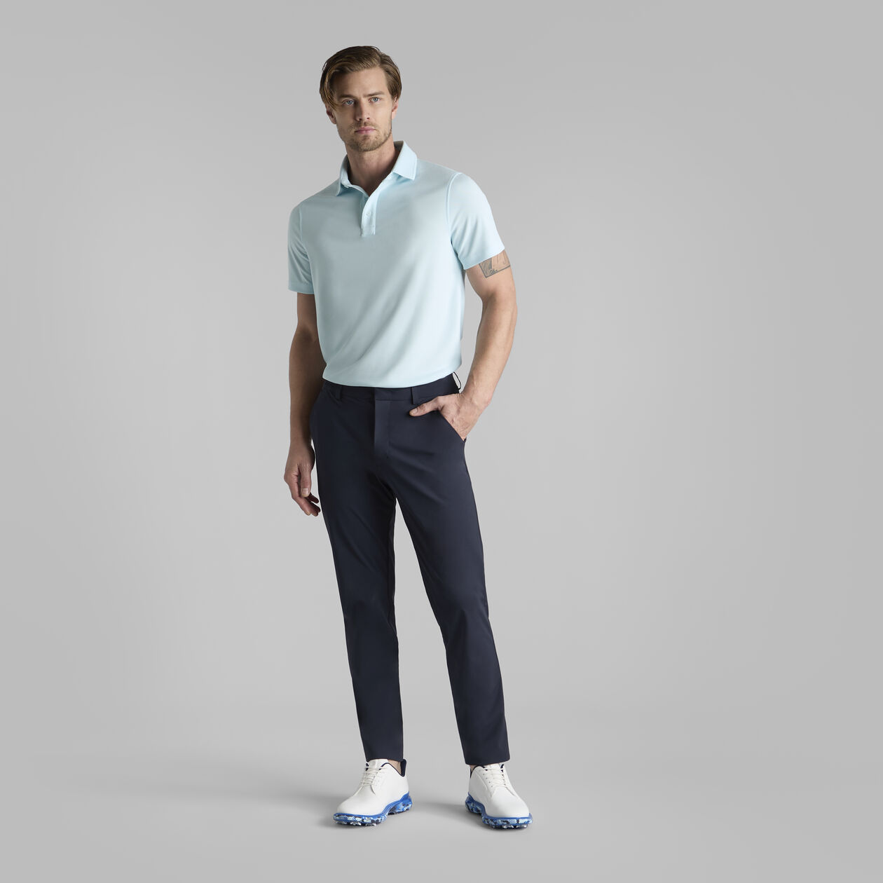 G/FORE Men Essential Performance Piqué Polo