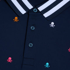 G/FORE Men Embroidered Tech Jersey Polo
