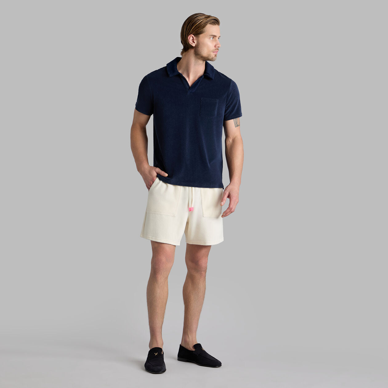 G/FORE Men LTD Release French Terry Polo
