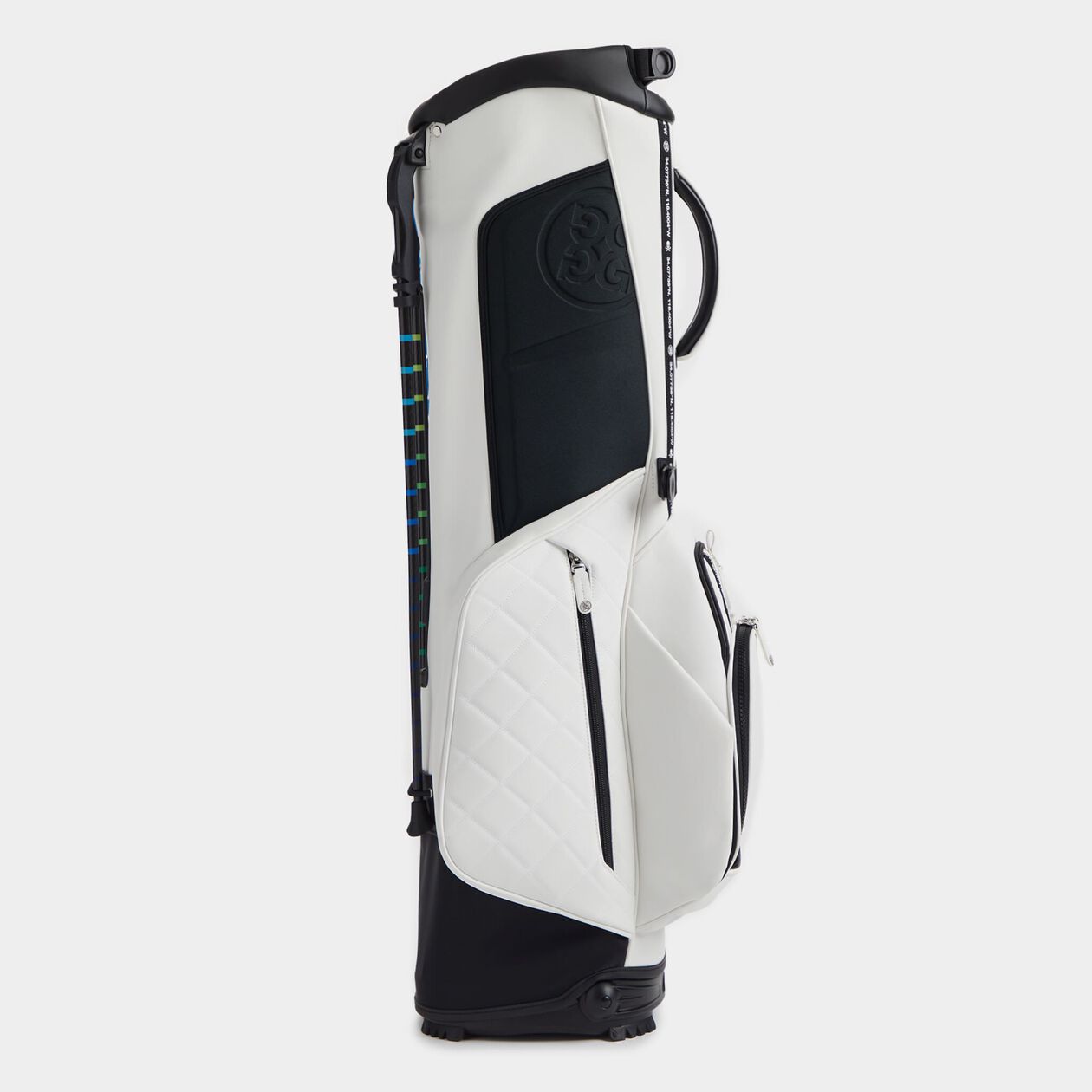 G/FORE DAYTONA PLUS CARRY BAG SNOW/STONE/ELECTRIC