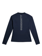 J.LINDEBERG FW23 WOMEN MAGNOLIA LONG SLEEVE TOP