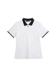 J.LINDEBERG WOMEN IZARA POLO White