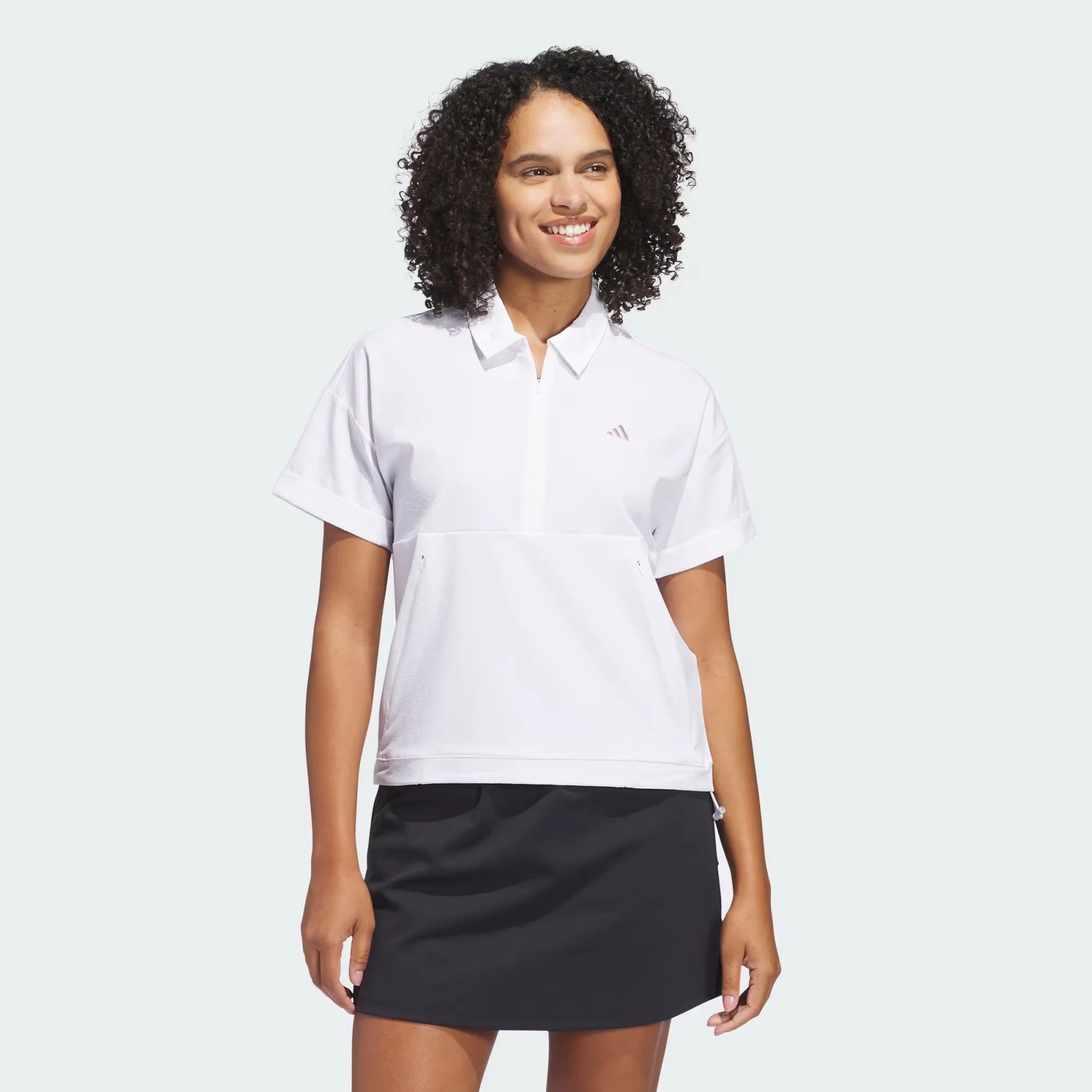 Adidas Women Go-To Short Sleeve Layer Sweatshirt