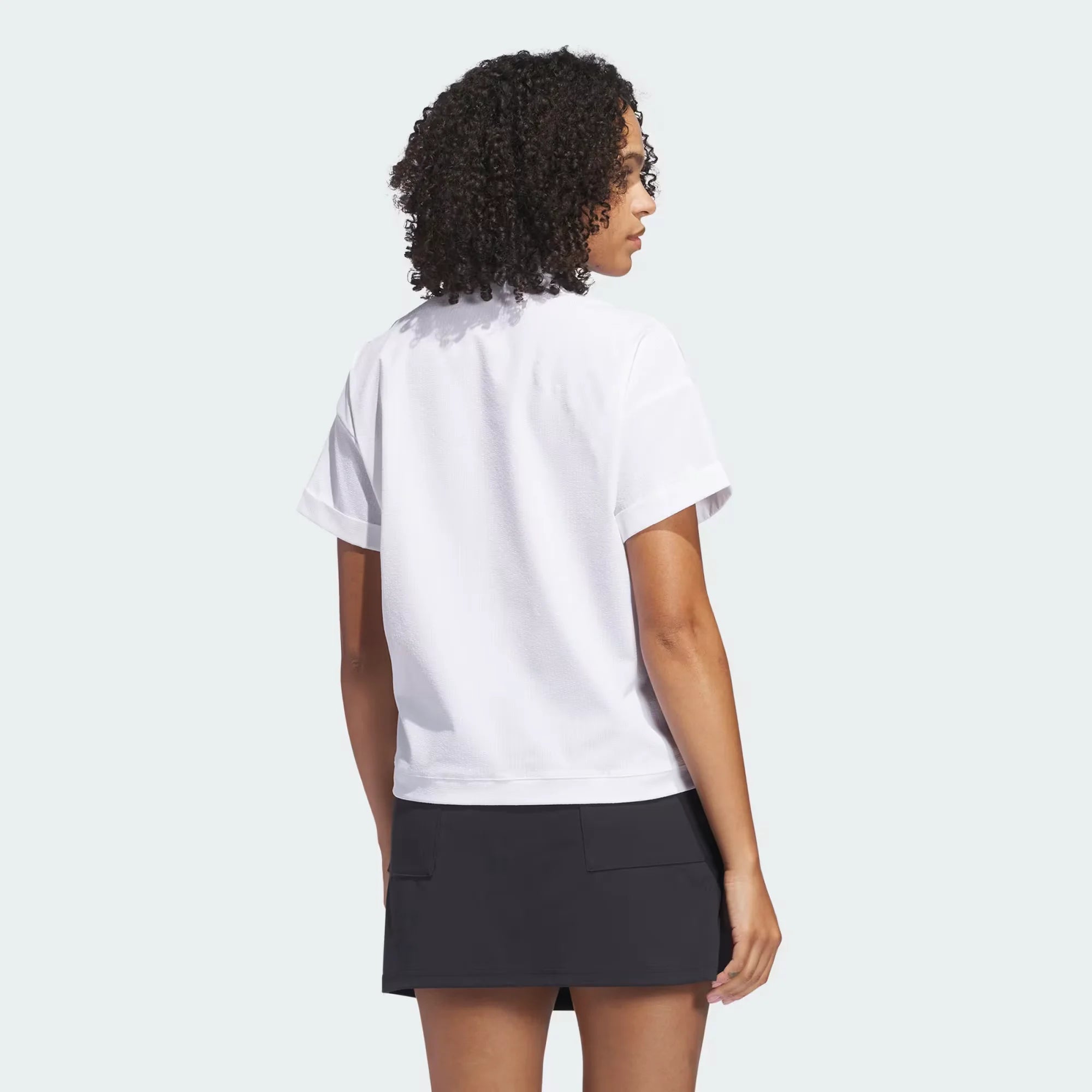Adidas Women Go-To Short Sleeve Layer Sweatshirt