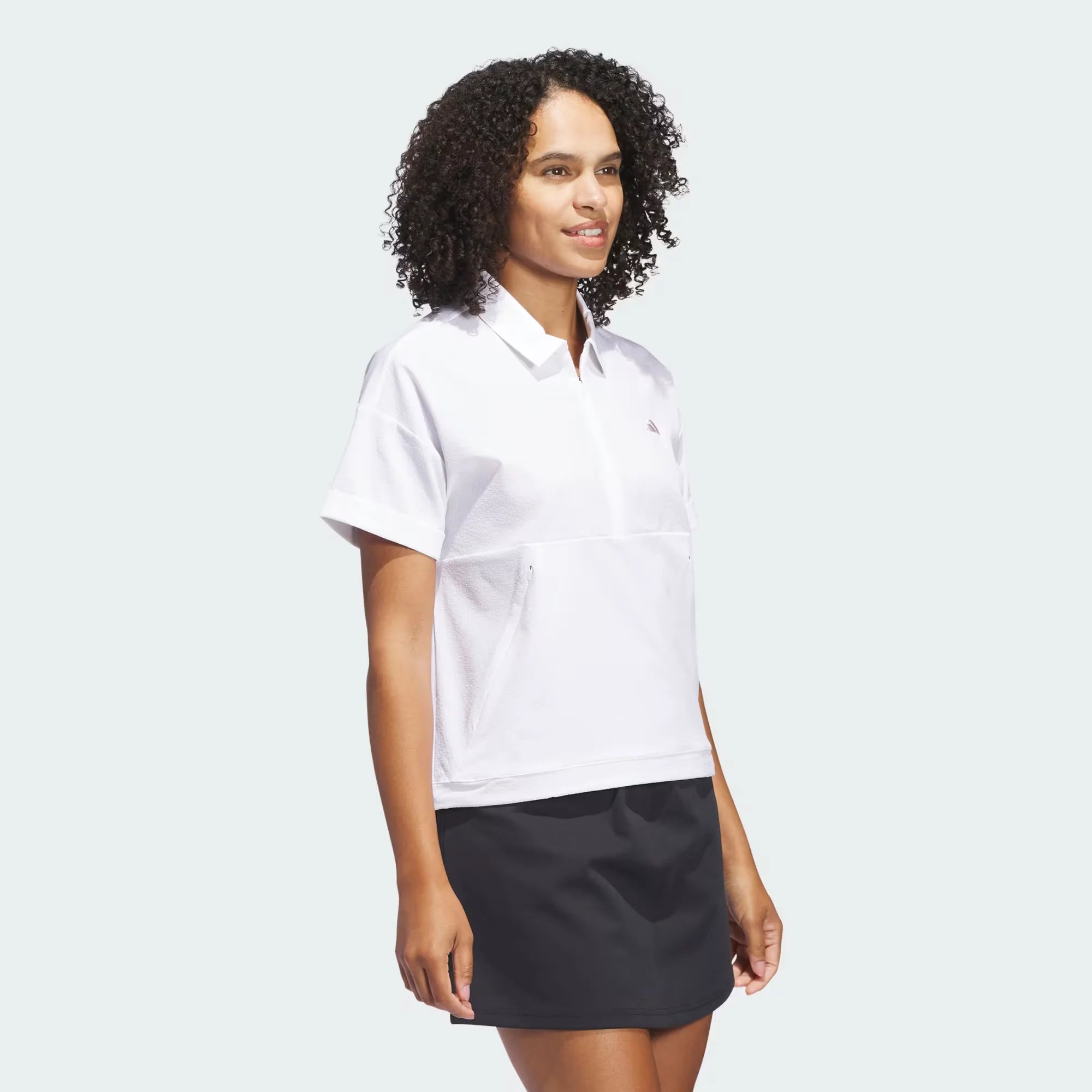 Adidas Women Go-To Short Sleeve Layer Sweatshirt