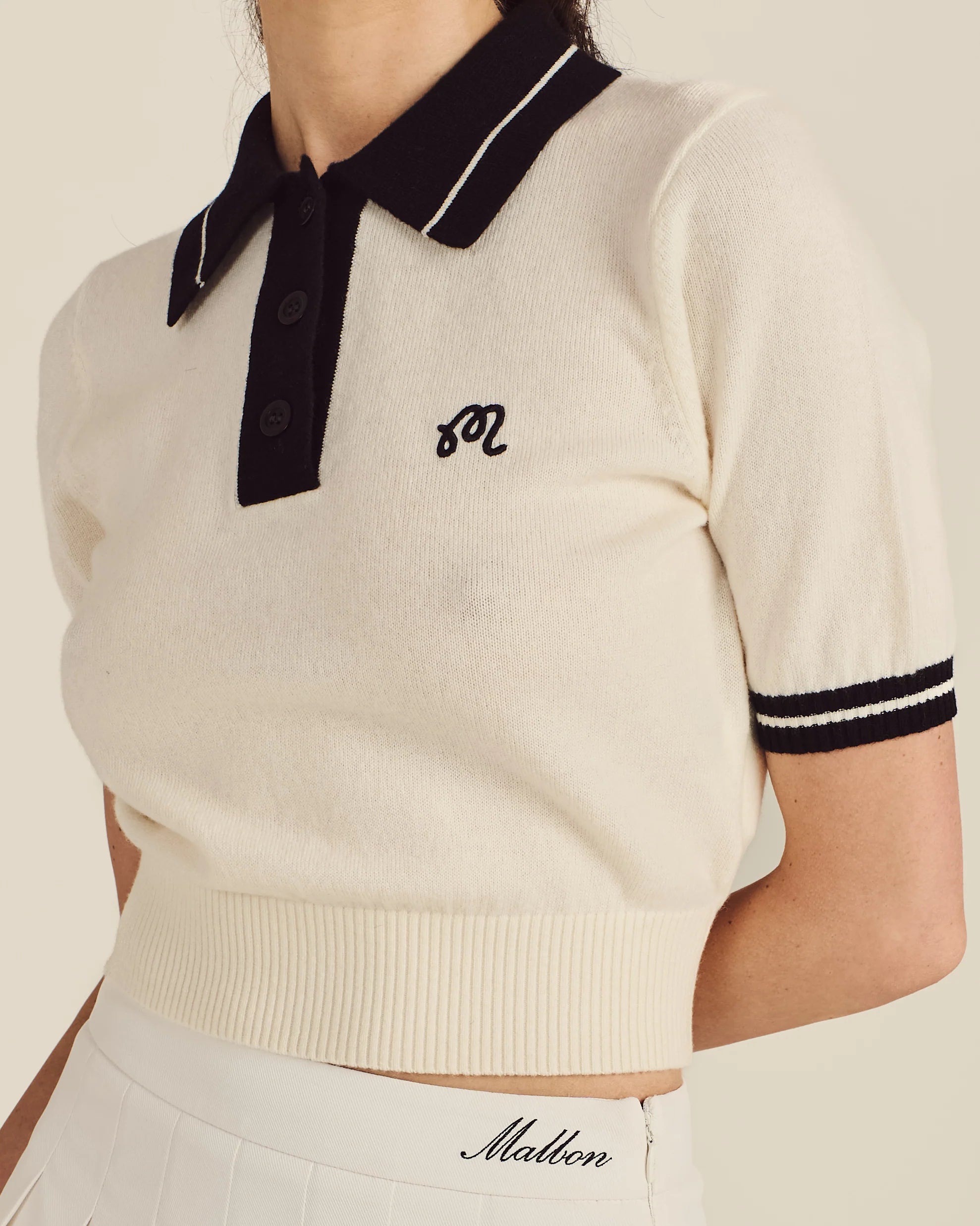 Malbon Golf Women's Mikayla Knit Polo