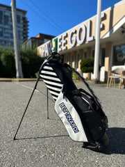 VESSEL X BETTINARDI VLS LUX STINGER BLACK/WHITE STAND BAG