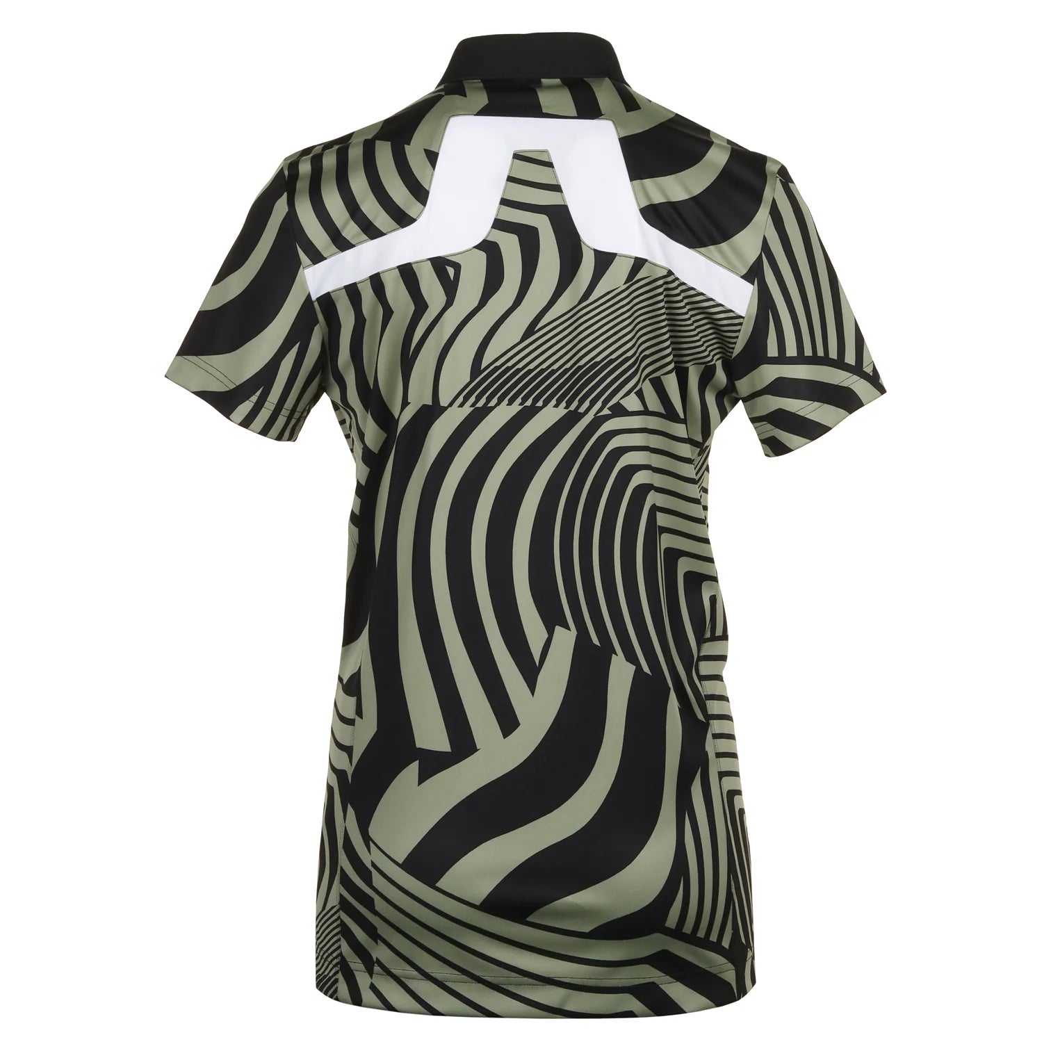 J.Lindeberg Men Golf KV Tour Print Polo Shirt