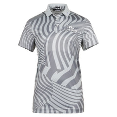 J.Lindeberg Men Golf KV Tour Print Polo Shirt