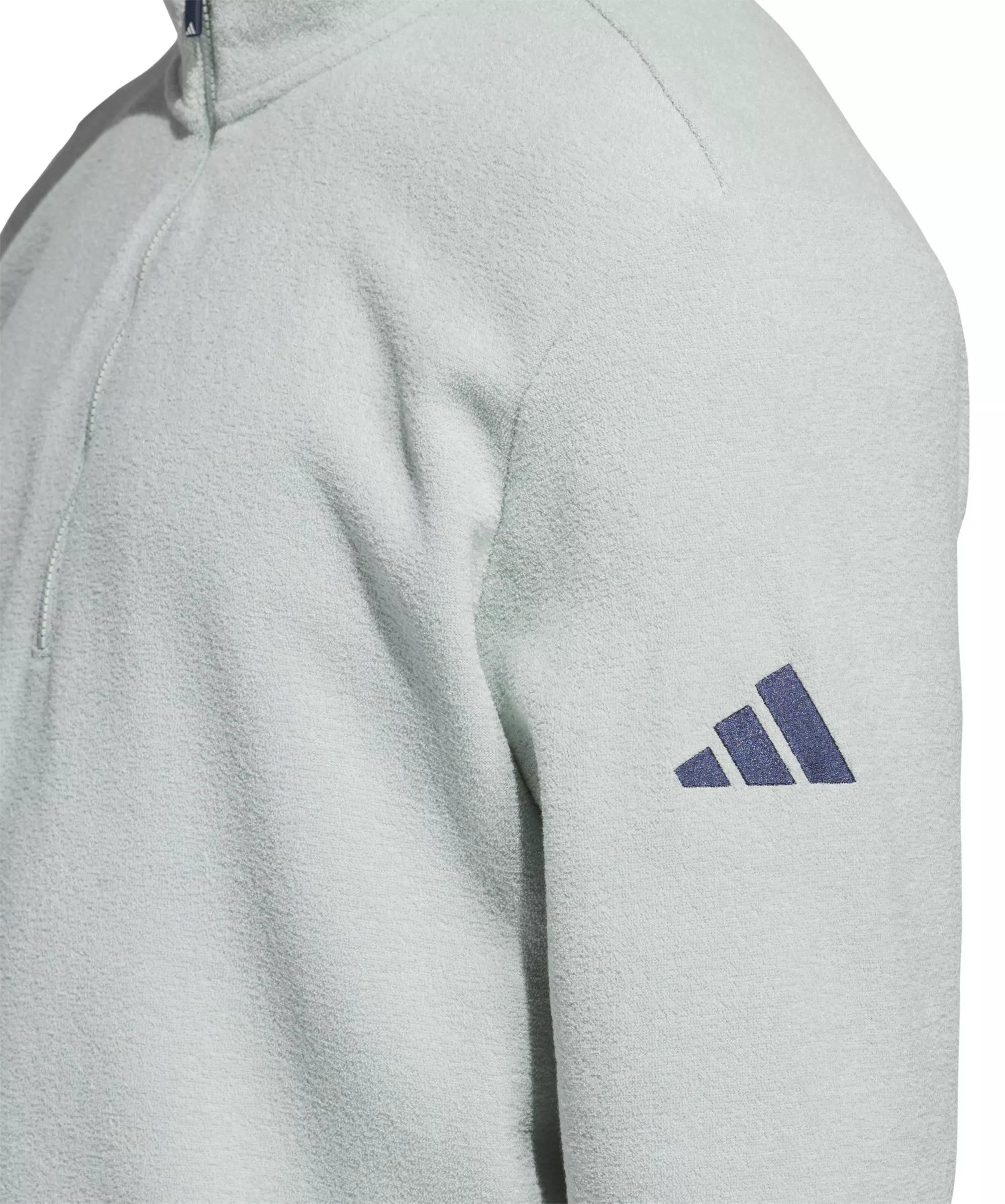 Adidas Men Ultimate365 Terry Cloth Quarter-Zip Pullover