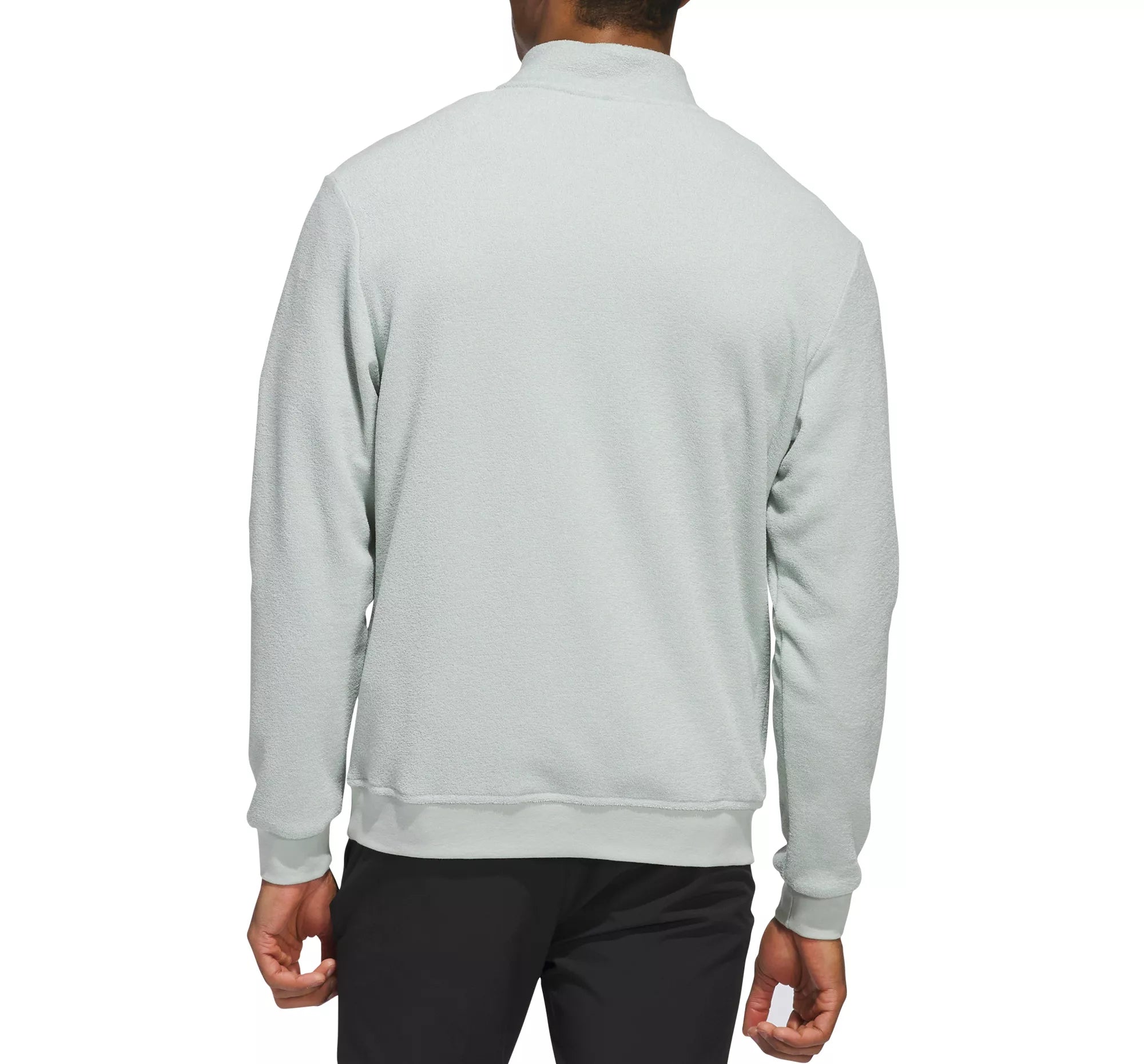 Adidas Men Ultimate365 Terry Cloth Quarter-Zip Pullover