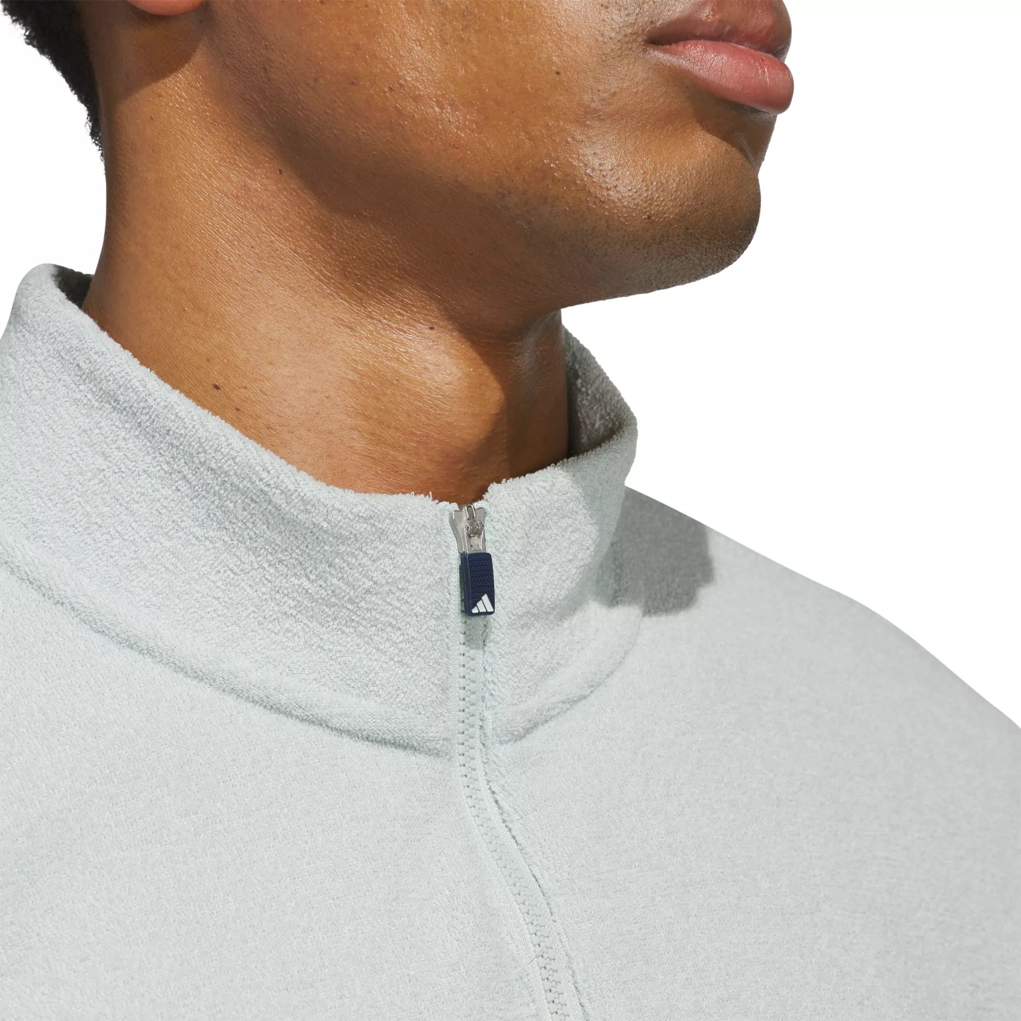 Adidas Men Ultimate365 Terry Cloth Quarter-Zip Pullover