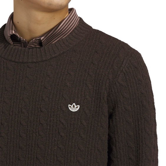 Adidas Originals Men Cableknit Sweatshirt