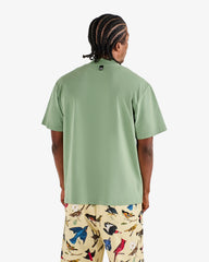 Malbon Golf Men Mare Mockneck Tee