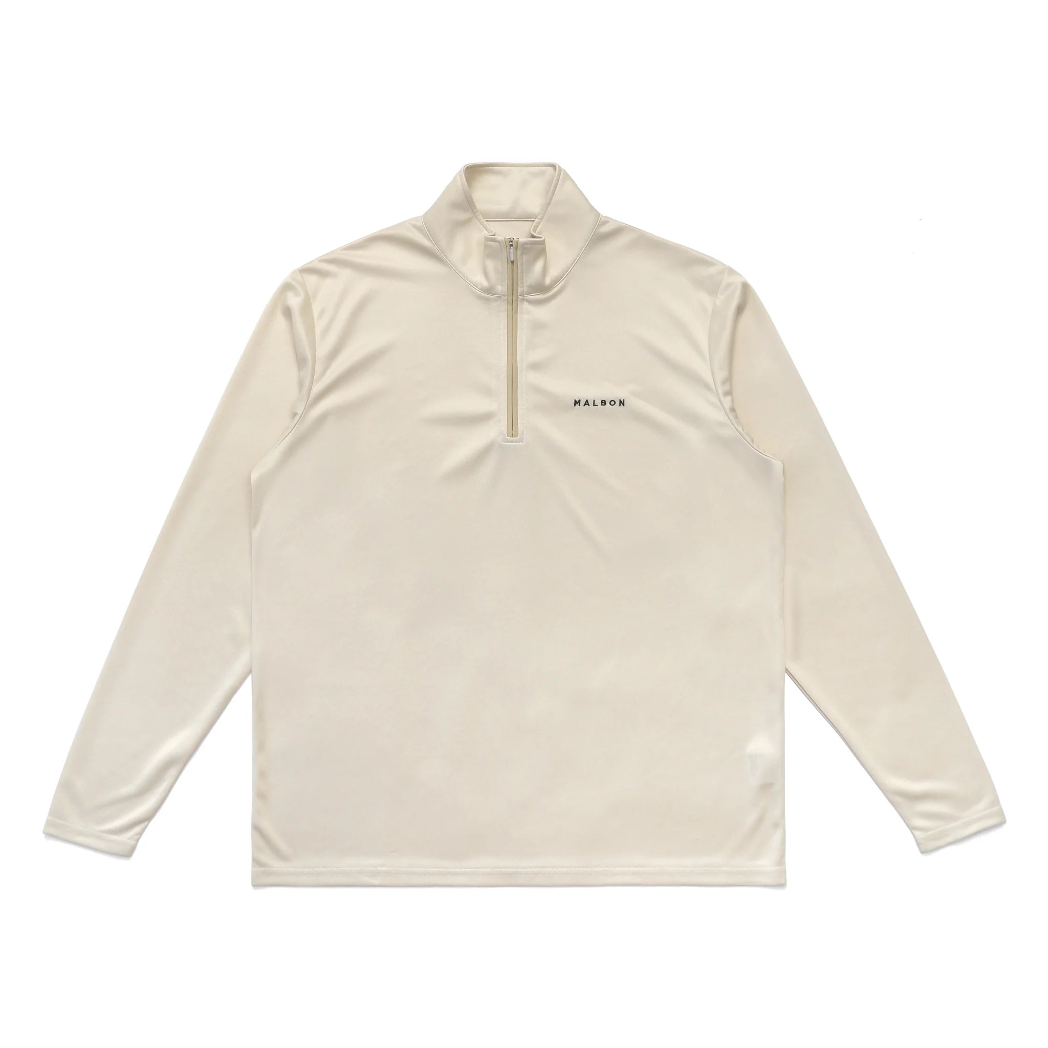 MALBON GOLF MEN PERFORMANCE QUARTER ZIP TOFU