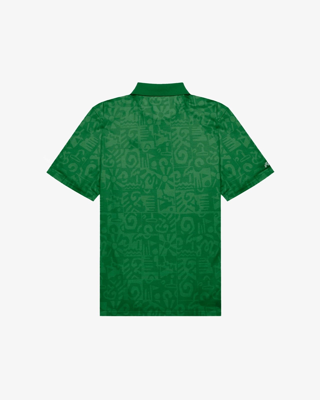 【MALBON GOLF】 M Basic Pique Polo T-Shirt ■MAN /追跡付 Malbon Golf Shirt - Evergreen M Icon Performance Pique