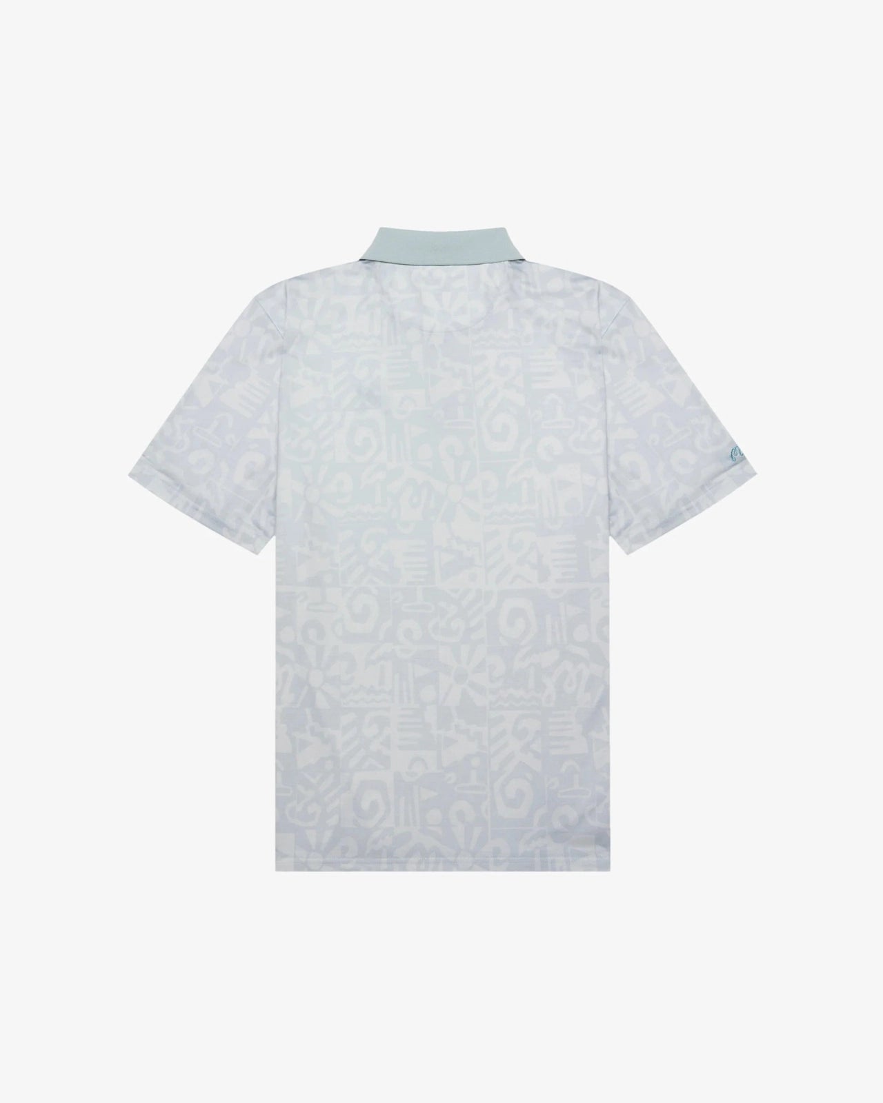 Malbon Golf Men Mezzo Performance Pique Printed Polo