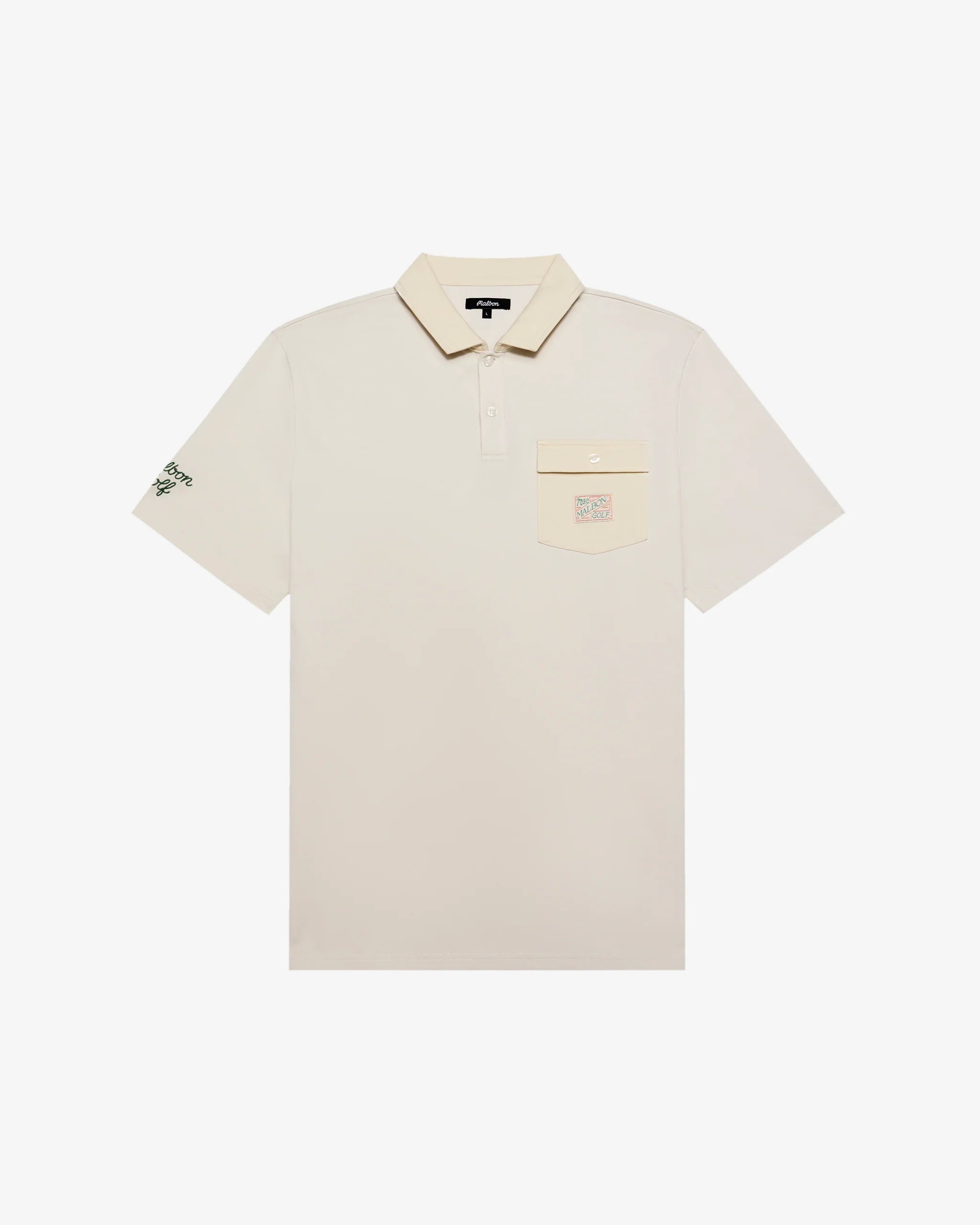 Malbon Golf Men Jovis Solid Polo