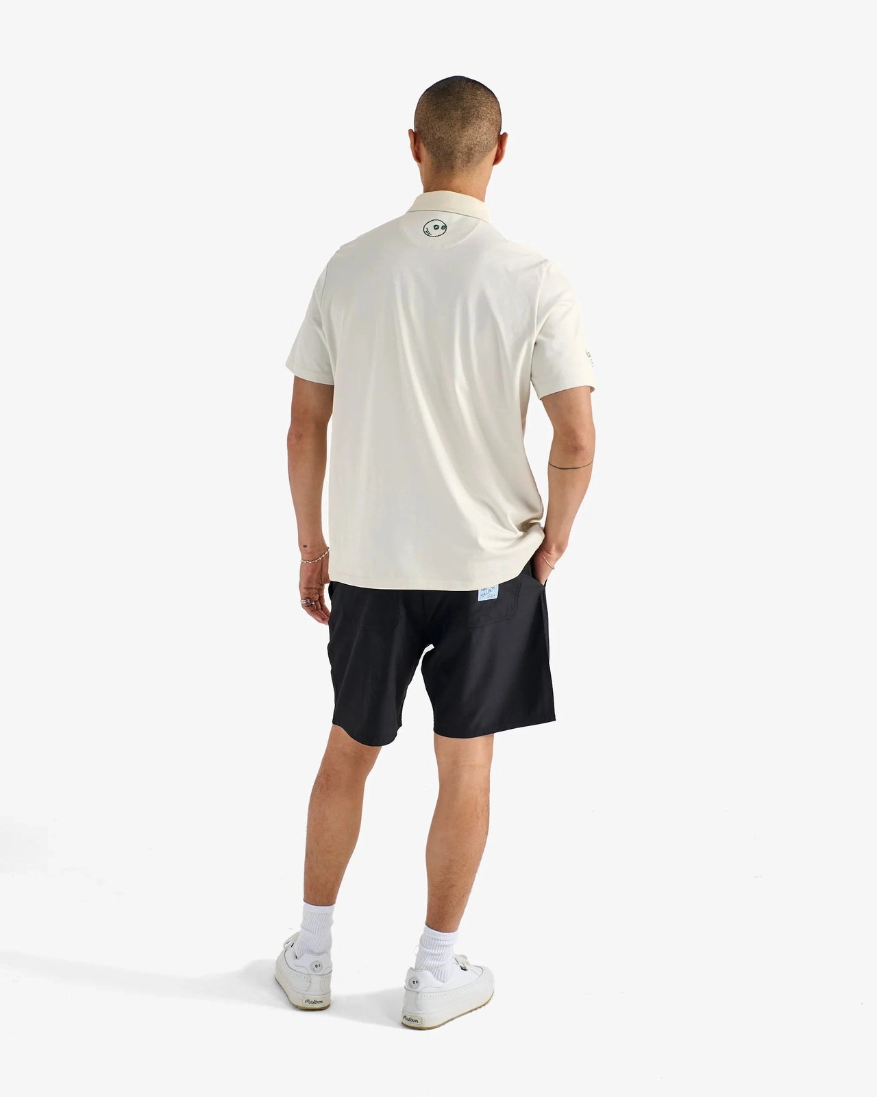 Malbon Golf Men Jovis Solid Polo