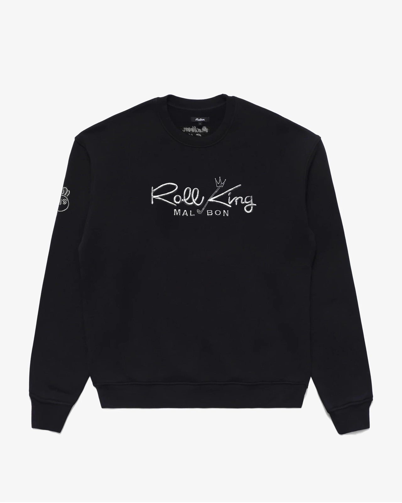 Malbon Golf MEN ROLL KING CREW FLEECE