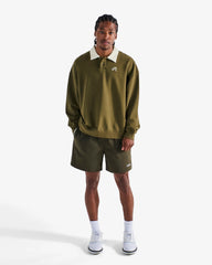 Malbon Golf Men Artigianale Collared Crewneck