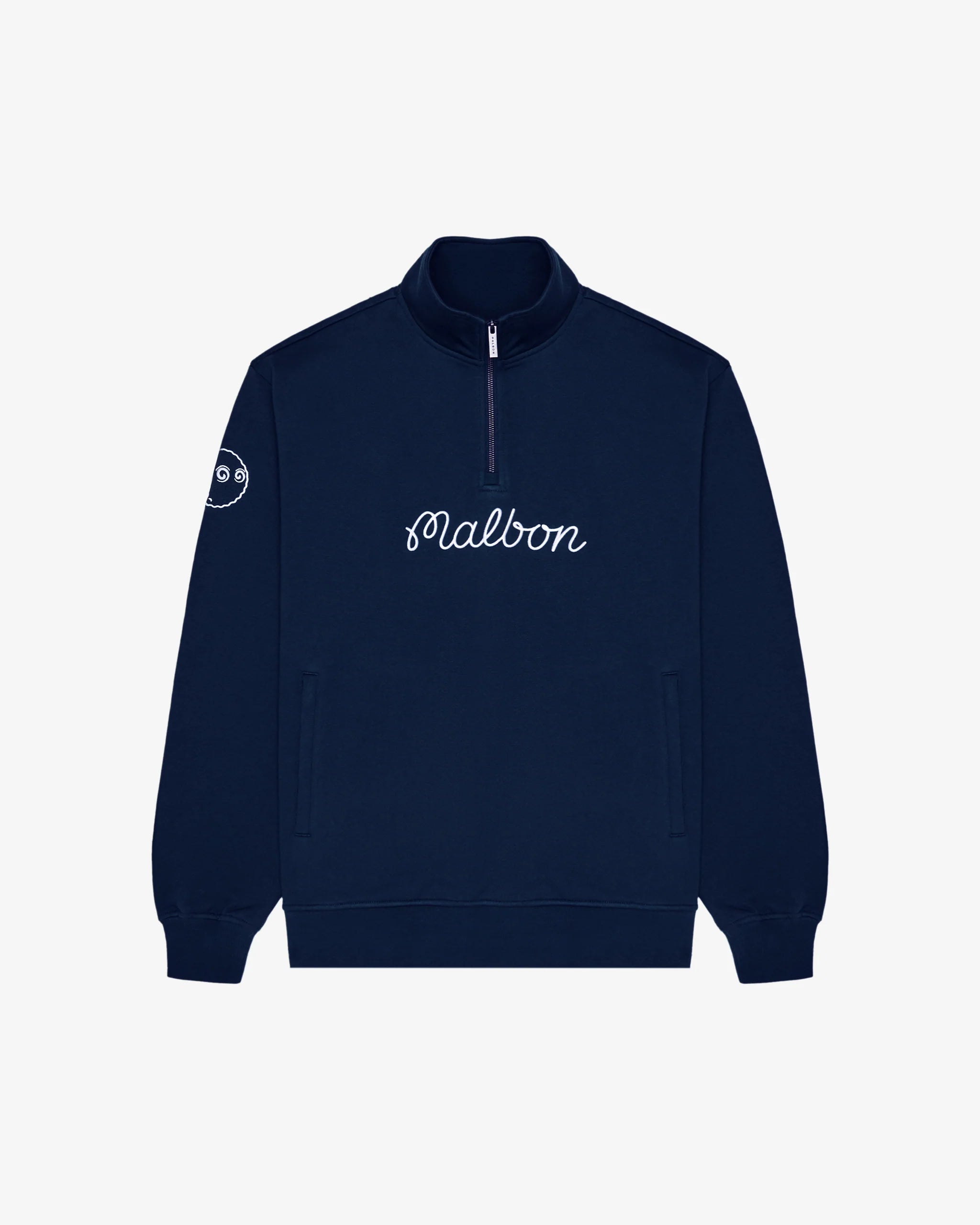 新品未使用 CLUBHAUS × MALBON Crewneck Sweat Centre X Malbon Golf Evergreen Crewneck Sweatshirt (Evergreen)