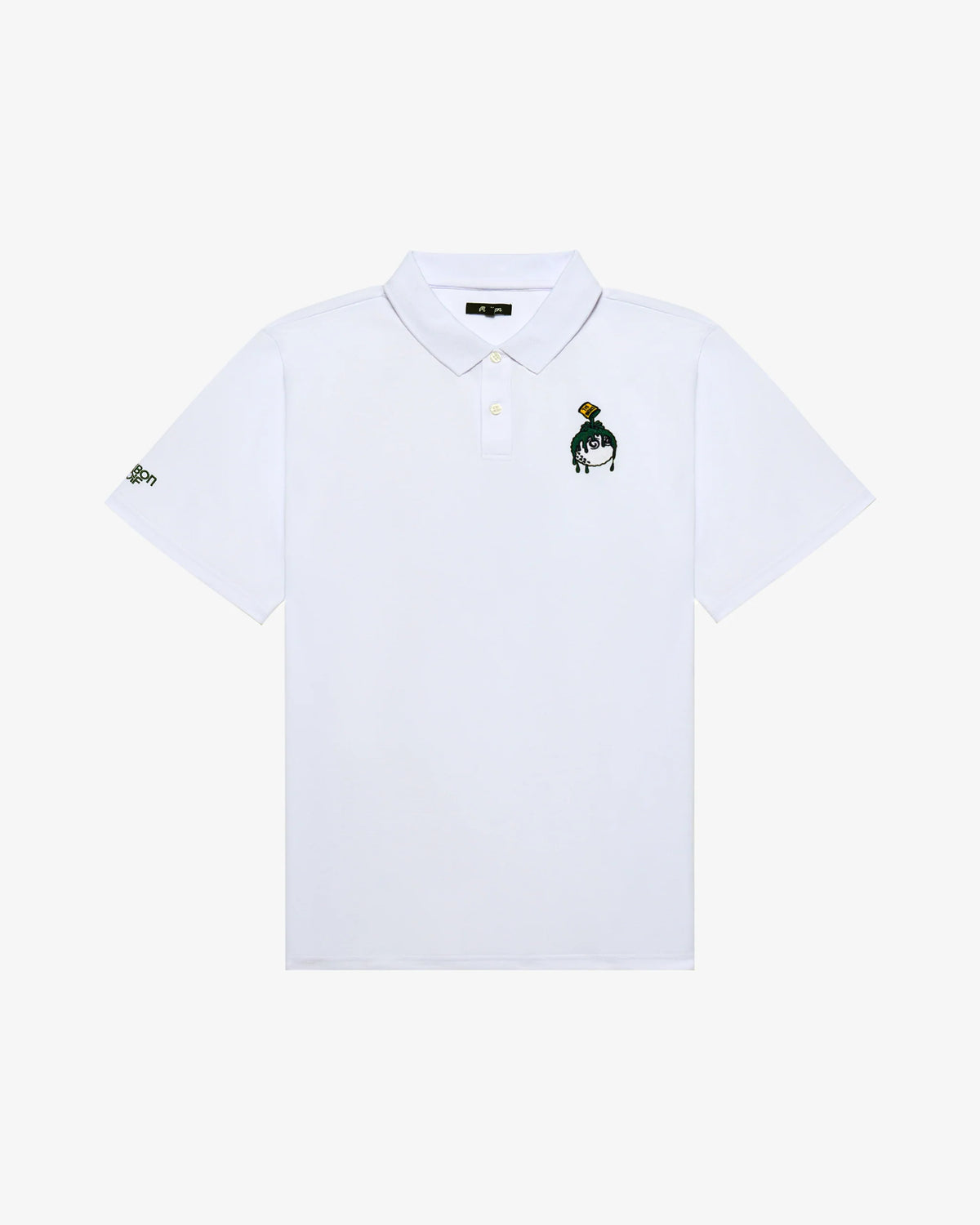 Malbon Golf Swing Oil Performance Pique Polo