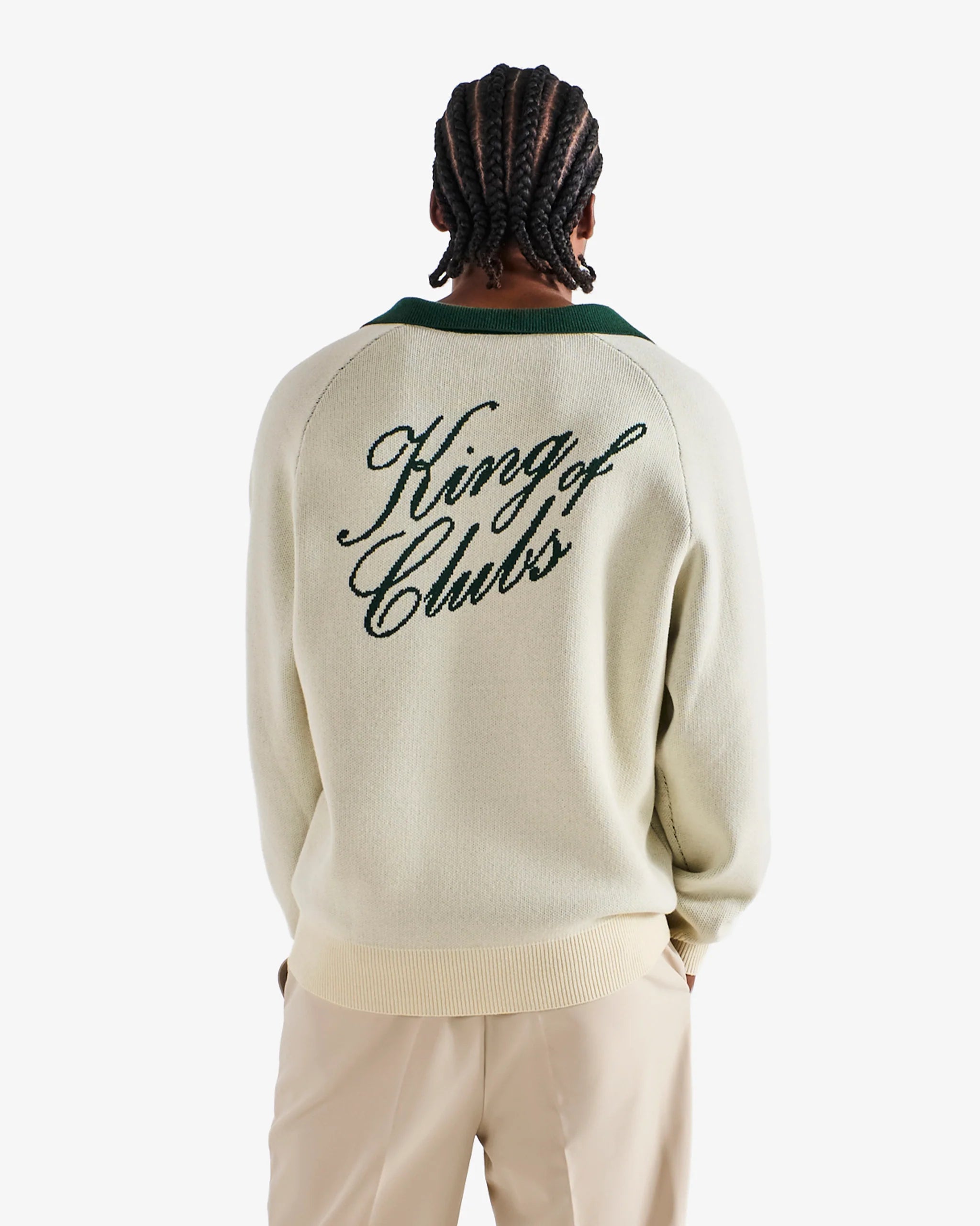 Malbon Golf Men King Of Clubs Sweater
