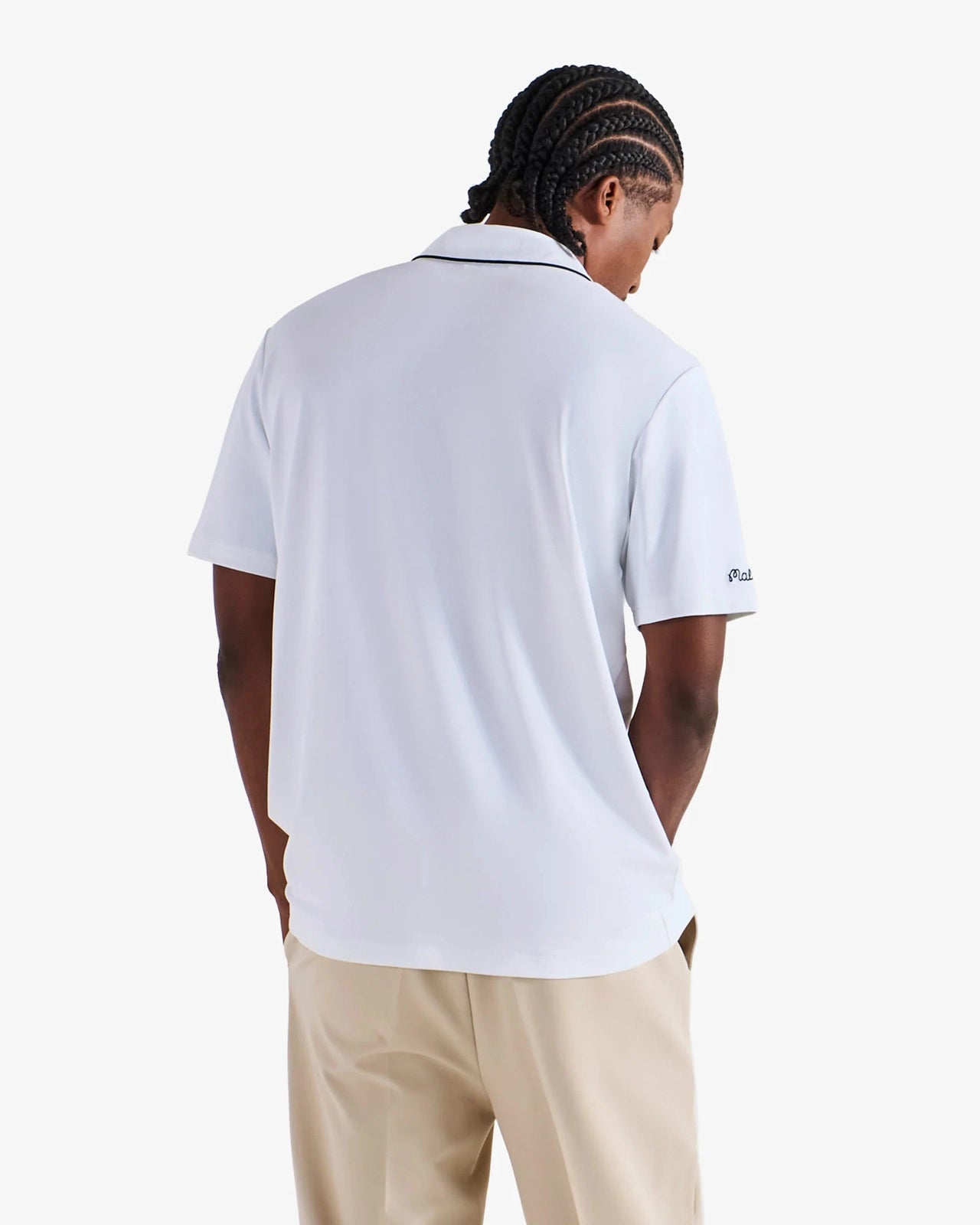 Malbon Golf Men Fairway Monarch Polo