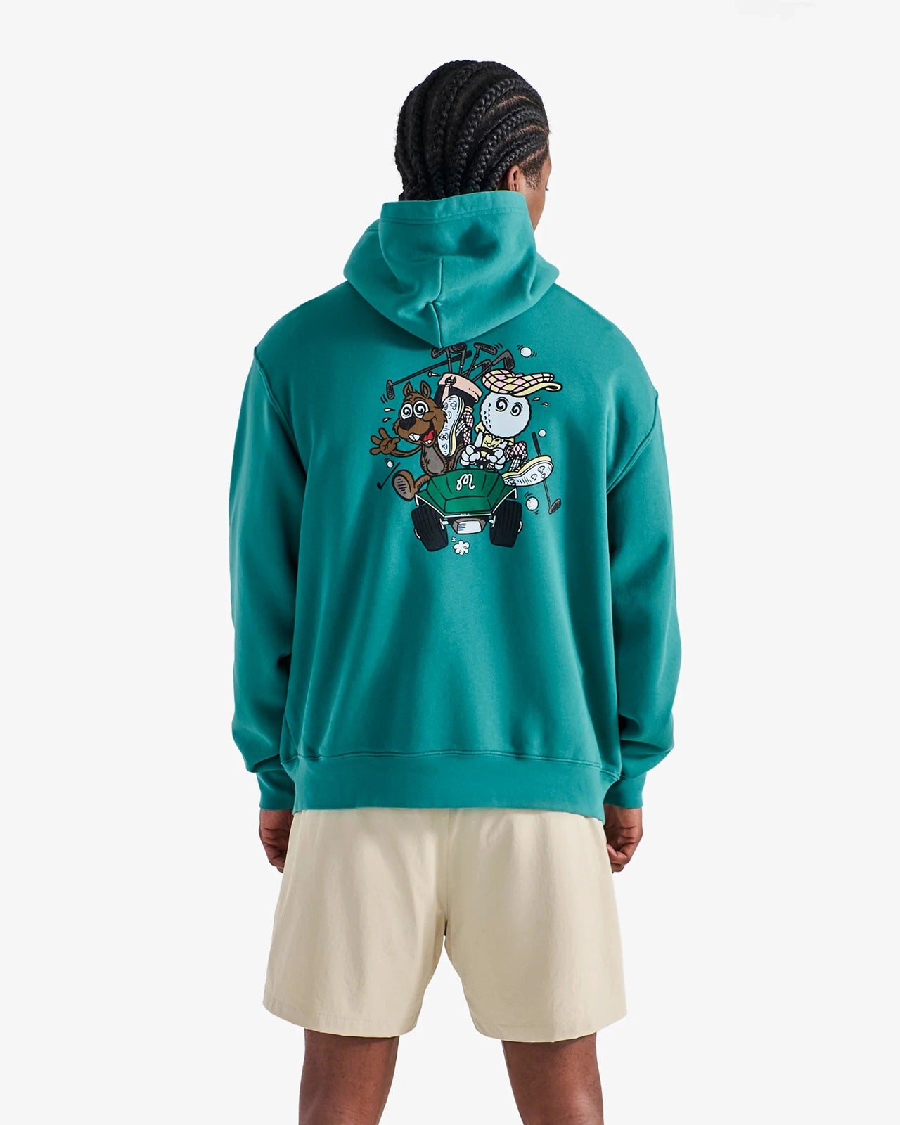 Malbon Golf Men Two Man Scramble Hoodie